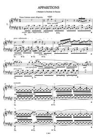 Apparitions - Franz Liszt